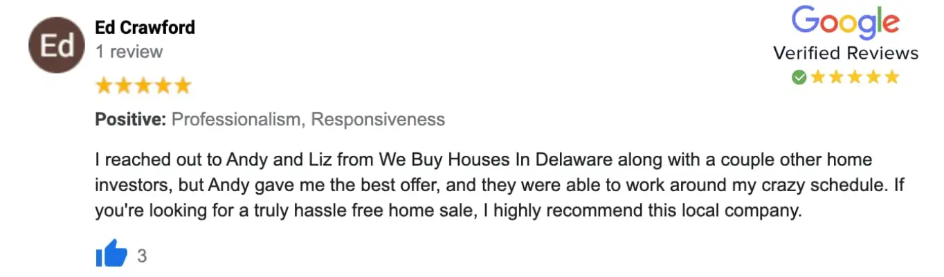 sell my house as is Delaware